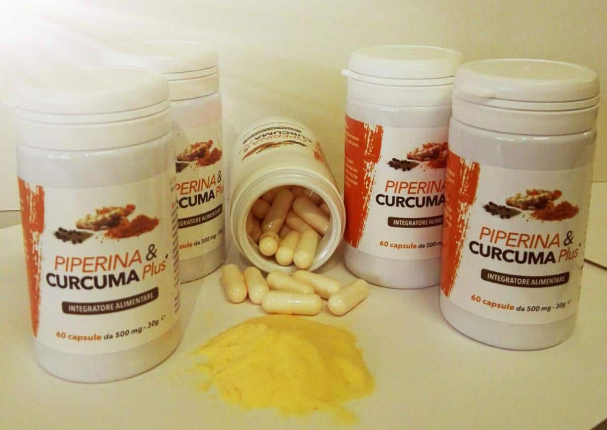 Come assumere piperina e curcuma